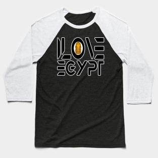 i love egypt unisex Baseball T-Shirt